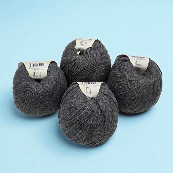 4 Skeins Premier Yarns Cotton Fair Cotton Acrylic Blend Slate Grey 27-13 (Fine) - Picture 3 of 9